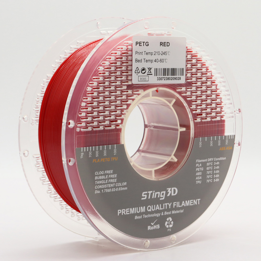 Sting3D PETG - أحمر