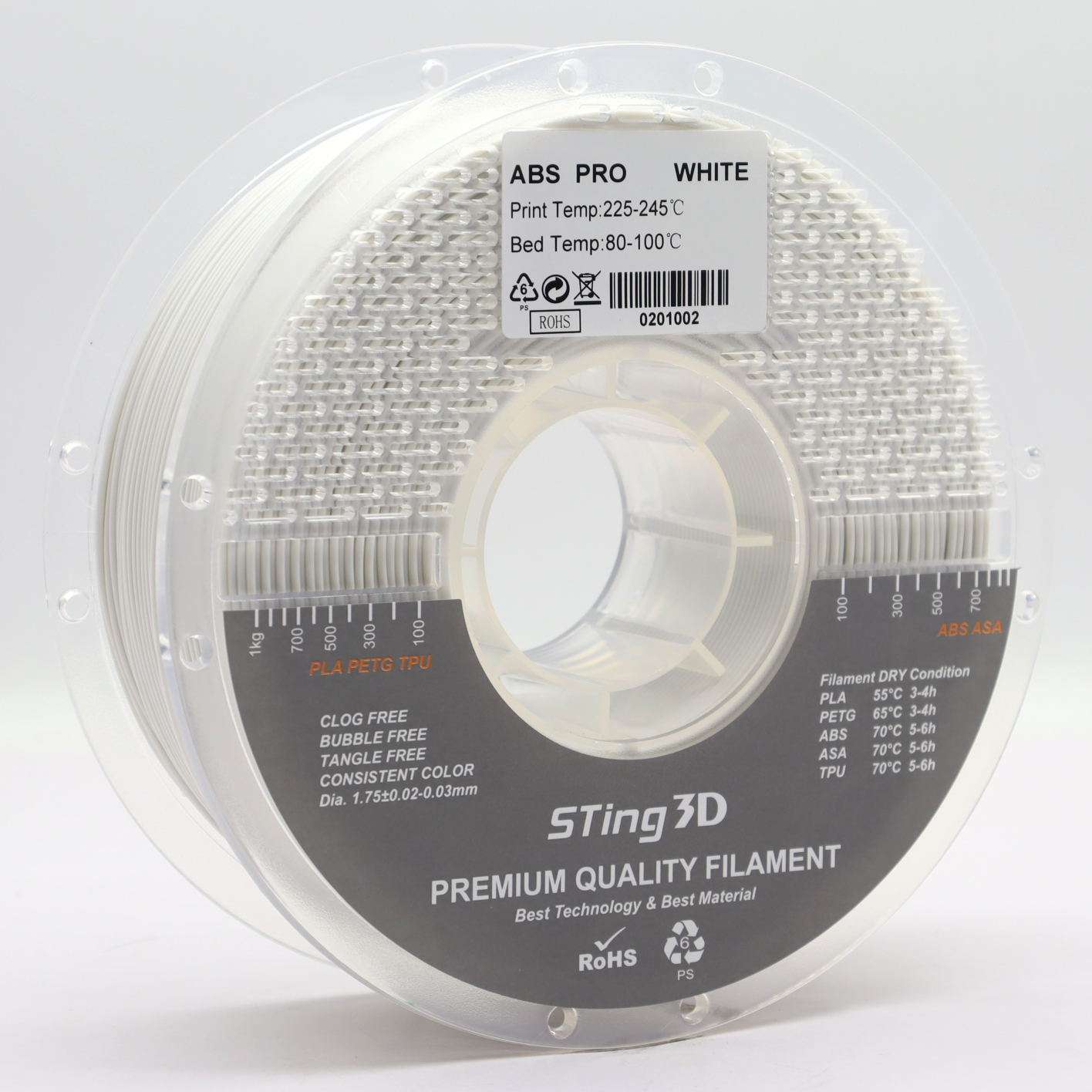 Sting3D ABS Pro - أبيض